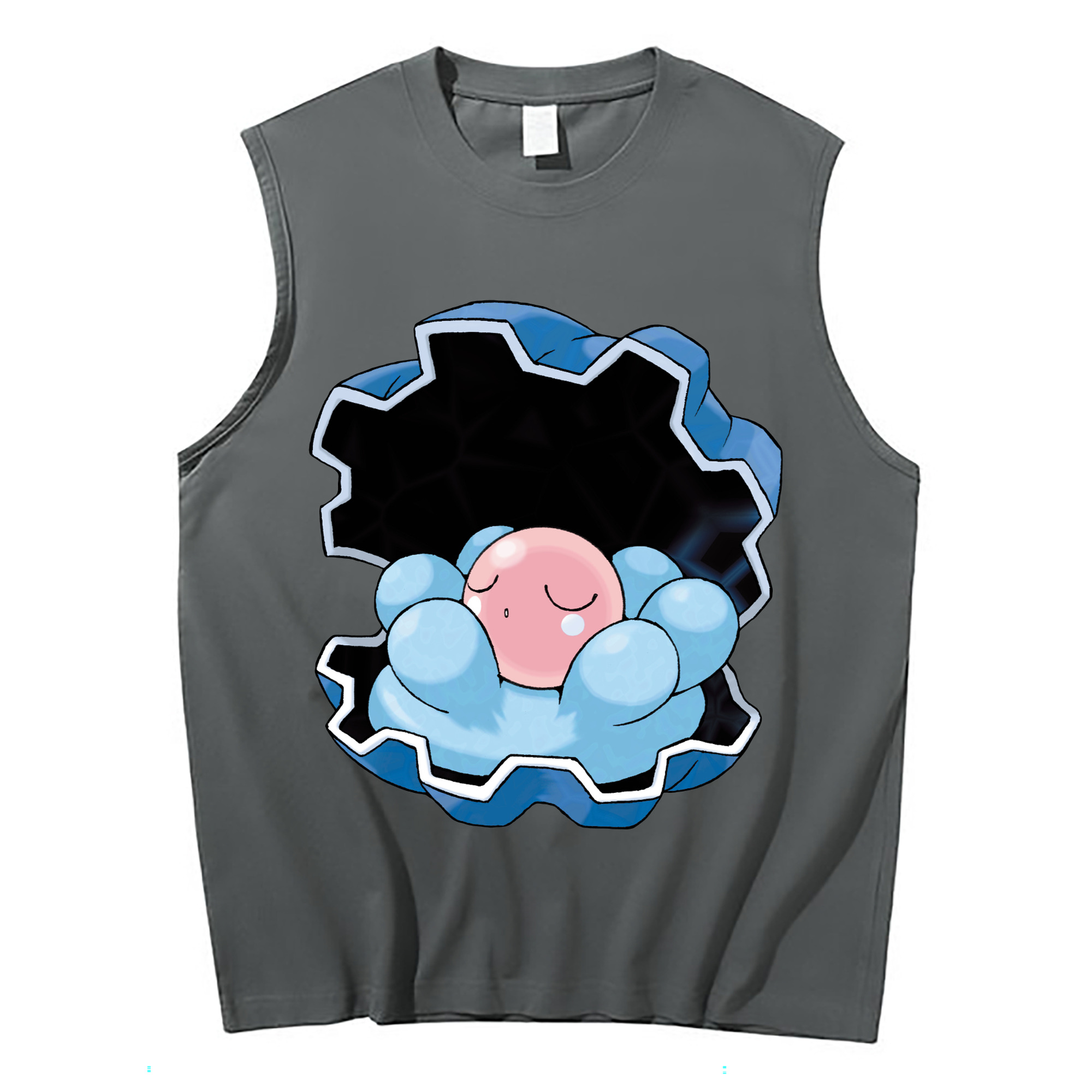 （画像用） ポケットモンスター Pokémon コットン100％タンクトップ（フロントプリント）
